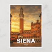 Siena Italy Travel Postkarte (Vorderseite)