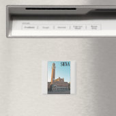 Siena - Palazzo Pubblico Morning Magnet (In Situ (Geschirrspüler))
