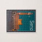Siena - Palazzo Pubblico Nacht Puzzle (Horizontal)