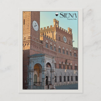 Siena - Palazzo Pubblico Postkarte
