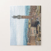 Siena Piazza del Campo Aussicht Rätsel Puzzle (Vertikal)