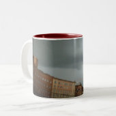 Siena - Piazza Del Campo Zweifarbige Tasse (Vorderseite Links)