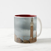 Siena - Piazza Del Campo Zweifarbige Tasse (VorderseiteRechts)