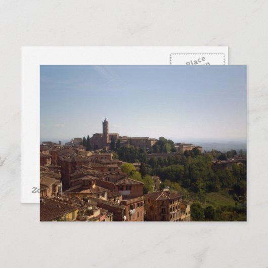 Siena Postkarte (Vorne/Hinten)