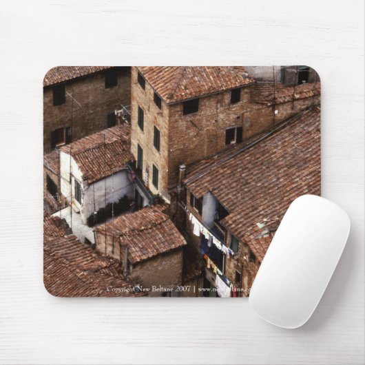 Siena Rooftops | Mousepad (Mit Mouse)