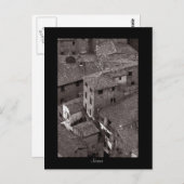 Siena Rooftops | Postkarte (Vorne/Hinten)