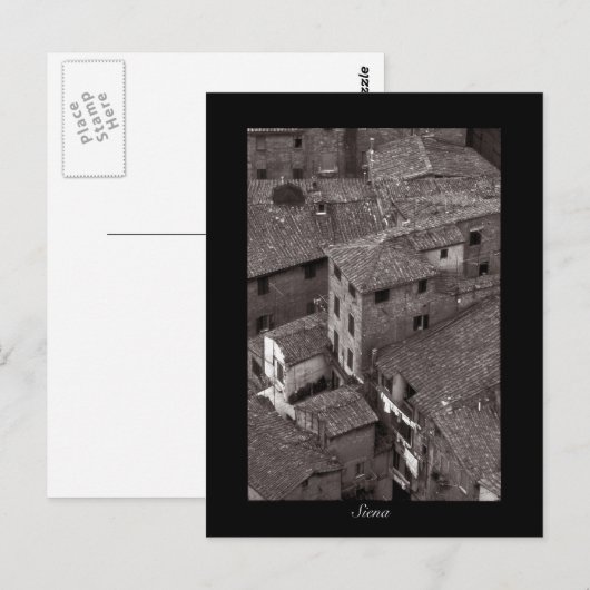 Siena Rooftops | Postkarte (Vorne/Hinten)