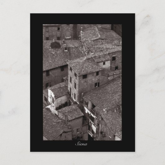 Siena Rooftops | Postkarte (Vorderseite)