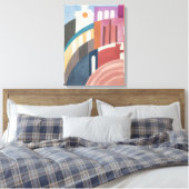 Siena | Sophie Taeuber-Arp | Leinwanddruck (Insitu (Schlafzimmer))