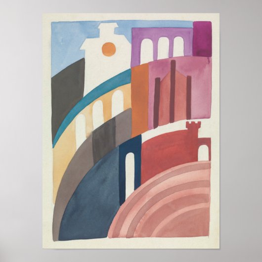 Siena | Sophie Taeuber-Arp | Poster (Vorne)