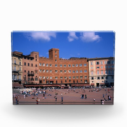 Siena Toskana Italien Fotoblock (Vorderseite)