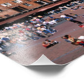 Siena Toskana Italien Fotodruck (Ecke)