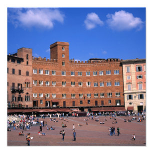 Siena Toskana Italien Fotodruck