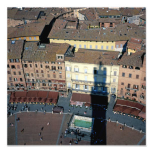 Siena Toskana Italien Fotodruck