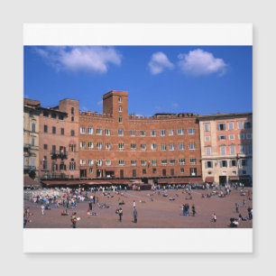 Siena Toskana Italien Magnetkarte