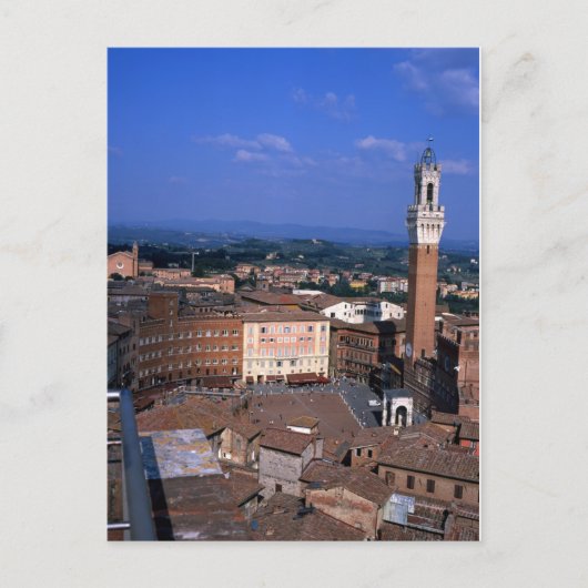 Siena Toskana Italien Postkarte (Vorderseite)