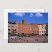 Siena Toskana Italien Postkarte (Vorne/Hinten)