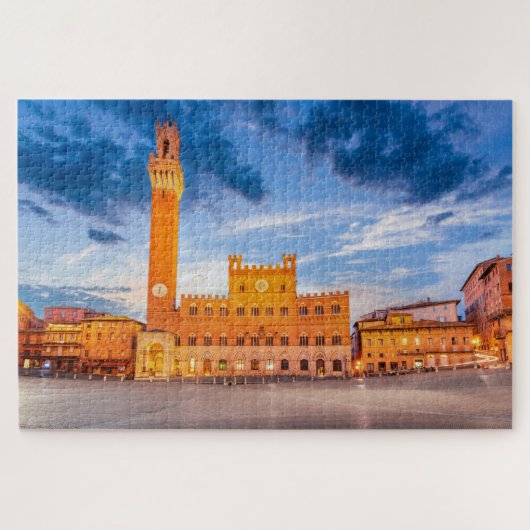 Siena, Toskana - Italien - Puzzle Jigsaw (Horizontal)