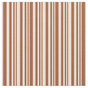 Siena und Bisque Streifen/Muster Stoff