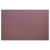 Siena und blaues Streifen Muster Stoff (Fat Quarter (45,7 x 55,9 cm))