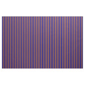 Siena und dunkelblaue Streifen Stoff (Yard (91,4 cm))
