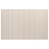 Siena und hellgelbes Streifenmuster Stoff (Yard (91,4 cm))