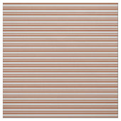 Siena und hellgraue Streifen/Linienmuster Stoff (Muster)
