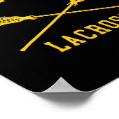 Siena Uni Saints Lacrosse Throwback Poster (Ecke)