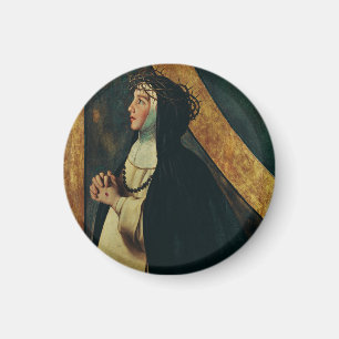 Sienaer Heilige Katharina von Juan Bautista Maino Magnet