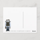 Sienna & Celeste Gothic Dragon Twins Fee Postkarte (Rückseite)