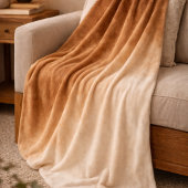 Sienna Cocoa Fade Fleece-Decke Fleecedecke