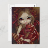 "Sienna Dragonling" Postkarte (Vorne/Hinten)