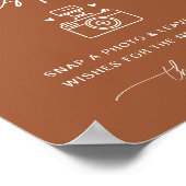 SIENNA Foto Guest Book Sign Poster (Ecke)