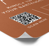 SIENNA Gefühl Tipsy Sign, Venmo Cash App Poster (Ecke)