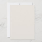 Sienna Gold Ader Blatt Hochzeit Einladung (Rückseite)