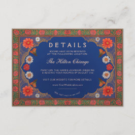 SIENNA I: Angaben zur Hochzeit Begleitkarte