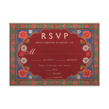 SIENNA I: Wedding RSVP Card