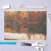 Sienna - Laubwald Seidenpapier (Handwerk)