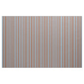 Sienna & Light Sky Blue Streifen/Linke Muster Stoff (Yard (91,4 cm))