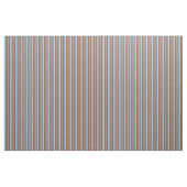 Sienna & Light Sky Blue Streifen/Linke Muster Stoff (Fat Quarter (45,7 x 55,9 cm))
