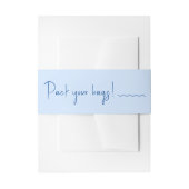 SIENNA Modernes Light Blue Destination Bly Band (Vorderseite Beispiel)