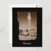 Sienna Postkarte (Vorne/Hinten)