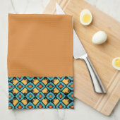 Sienna Reddish Orange Geschirrtuch (Viertel Falte)