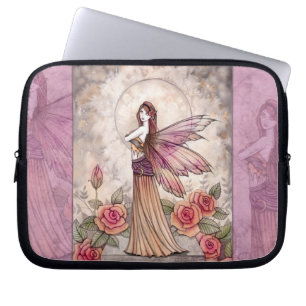 Sienna Rose Fairy in Rosa Laptopschutzhülle
