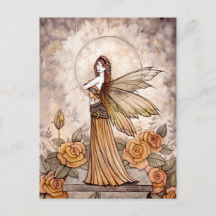 Sienna Rose Fairy Postkarte
