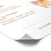 SIENNA Signature Drinks Hochzeit Zeichen 8x10 Poster (Ecke)