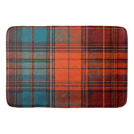Sienna & Slate: Rustikales verbranntes Orange und  Badematte
