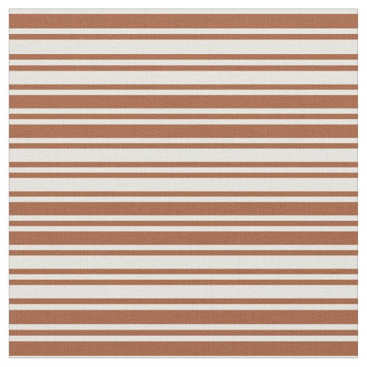 Sienna und Beige Muster Stoff (Nahaufnahme)