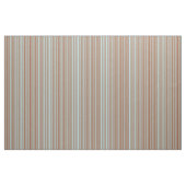 Sienna und Powder Blau Streifen Muster Stoff (Yard (91,4 cm))