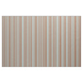 Sienna und Powder Blau Streifen Muster Stoff (Fat Quarter (45,7 x 55,9 cm))